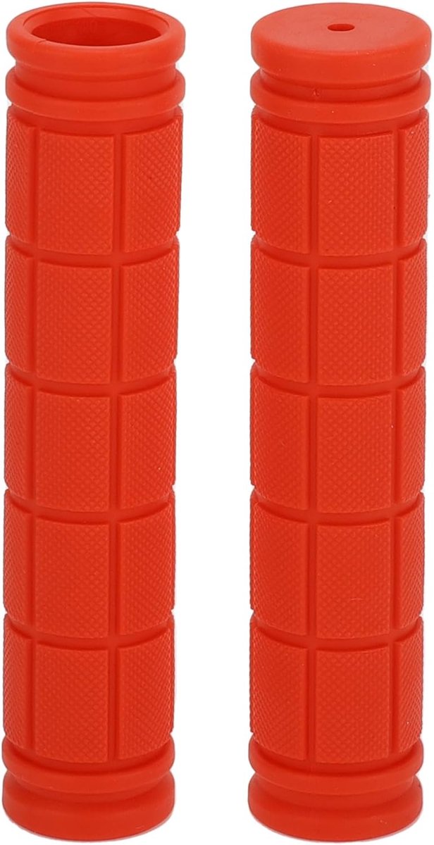 Covers 120 mm lang zacht | Fiets End Grips Protector Oranje 1 Paar