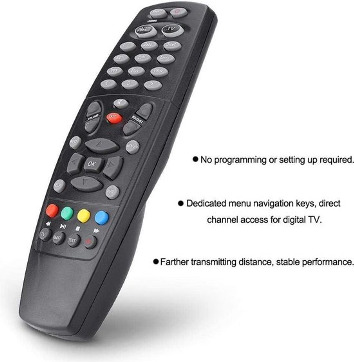 Universele Vervangende Smart TV Set-top Box Afstandsbediening voor Dreambox 800HD 800SE DM800 C-S-SE met zoekwoorden: afstandsbediening, TV .