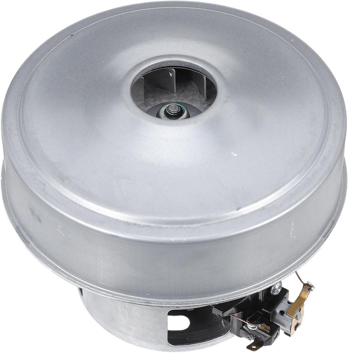 Vervangende Stofzuigermotor - Zuigmotor Reserveonderdeel - Stofzuiger Reparatie - Hoog Rendement 1200W - 13 x 13 x 11 cm - Zilver