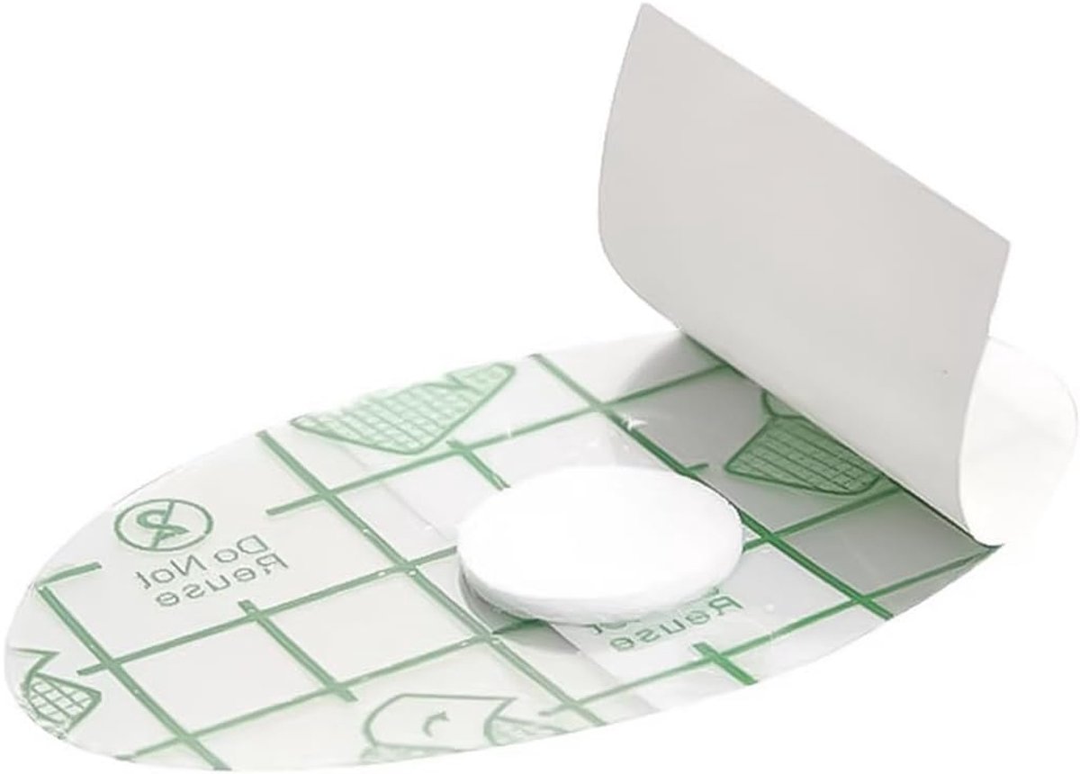 Waterdichte oorplakkers pack van 90 - Transparante oorkappen - Bescherming bij haarverven - m-winkel