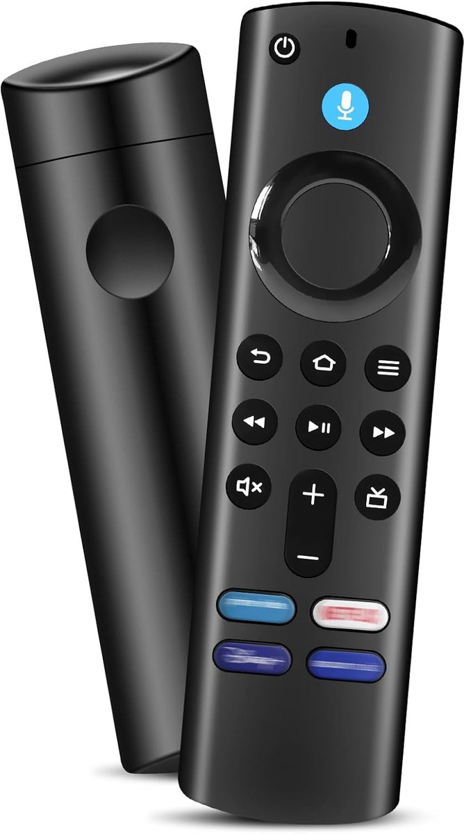 Vervangende afstandsbediening voor TV - Bluetooth functionaliteit - Met 4 programmeerbare sneltoetsen - SnelShoppen