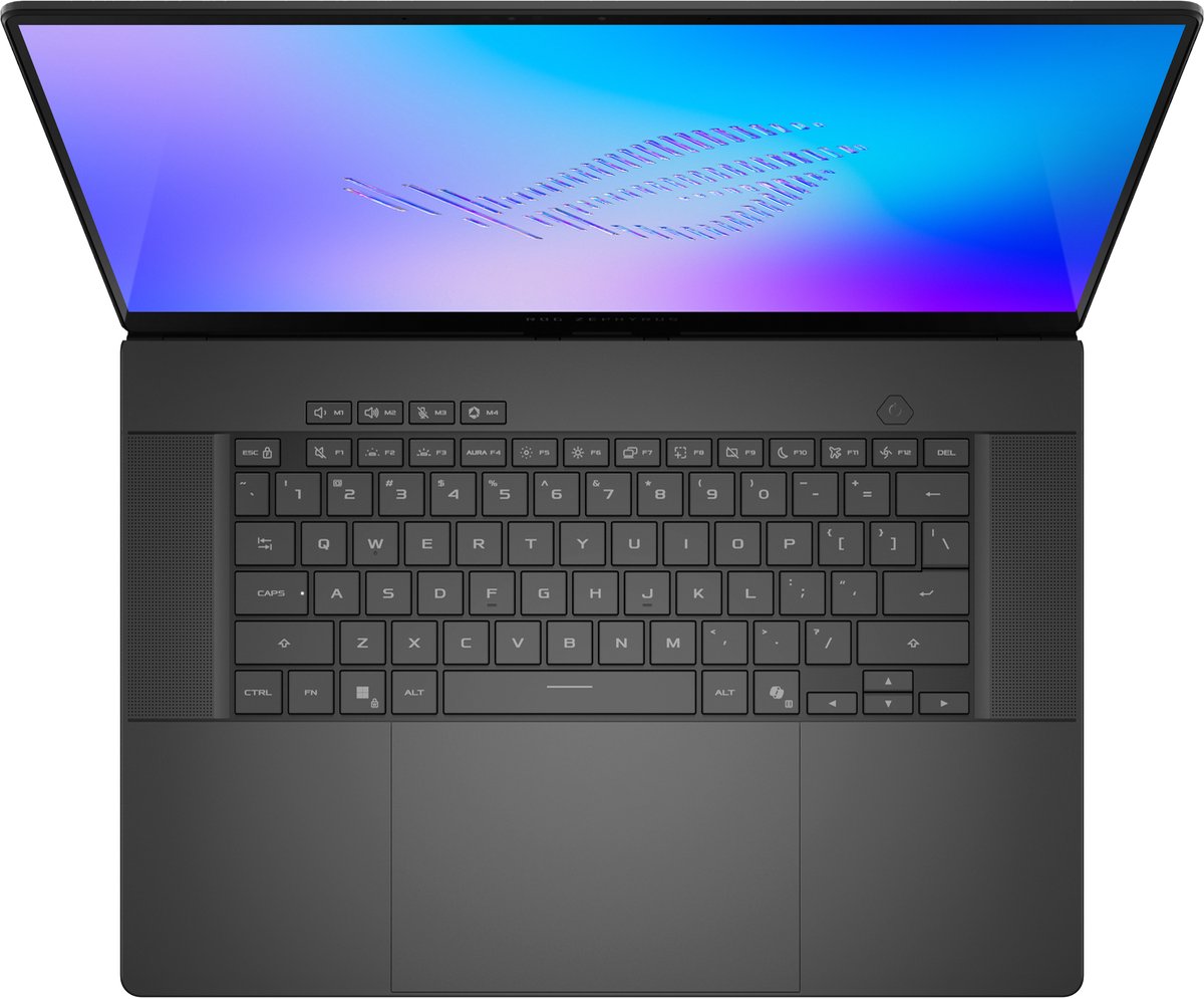 ASUS ROG Zephyrus G16 GU606AR-TB107W - 16" - OLED - Intel Core Ultra 9 386H - NVIDIA GeForce RTX 5070 Ti - 32 GB DDR5 - 1 TB SSD - Windows 11 Home - Qwerty - Grijs thumbnail 6