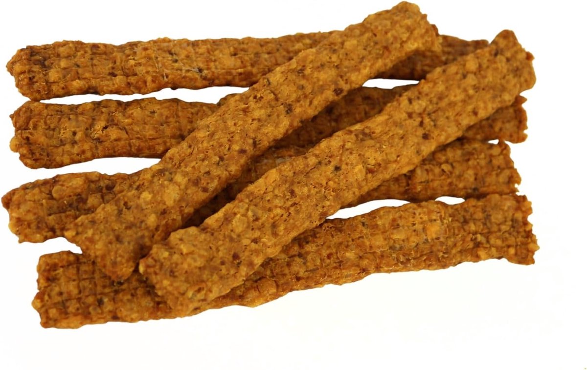 Kippenvlees strips voor honden 100 g - natuurlijke traktaties - zacht en gemakkelijk te delen - ShopVlot