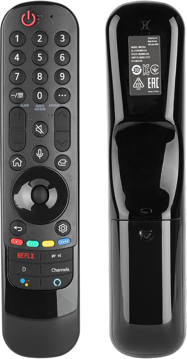 Afstandsbediening Magic Voice - Compatibel met LG 4K Ultra HD OLED TV - Vervangingscontroller - Eenvoudig te gebruiken - ShopVlot