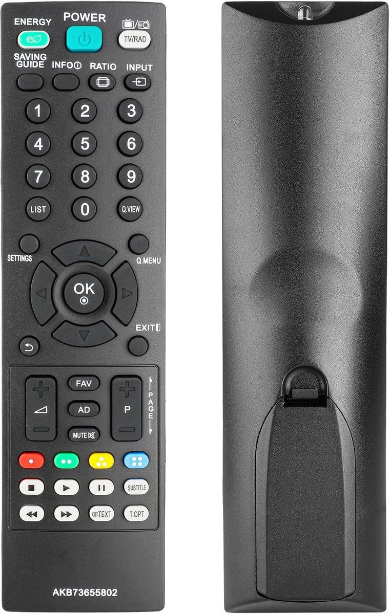 Afstandsbediening voor LG TV - Vervangingscontroller - Geschikt voor meerdere modellen - Eenvoudig in gebruik - ShopVlot