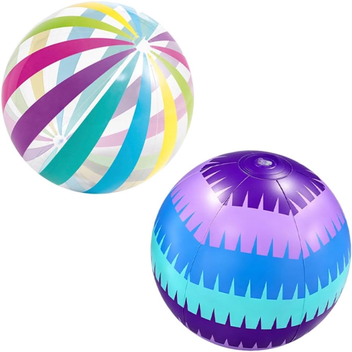 Strandballen voor zwembad, zwembadbal, strandbal en opblaasbare bal, zomerfeesten en waterspelen (40 cm)