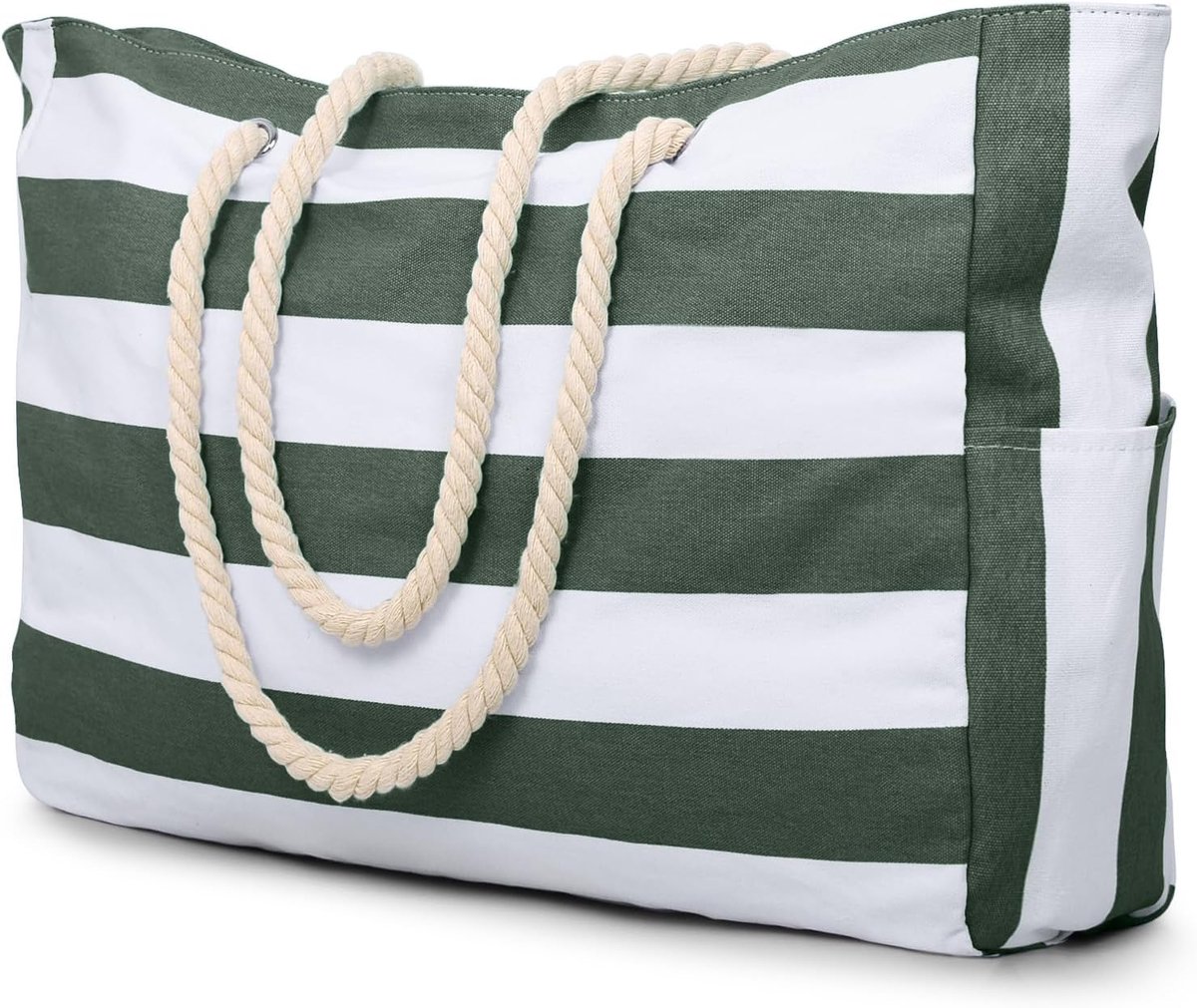 Oscaurt Strandtas, grote tote bag, strandtas, XXL, familie, reizen, cadeau, boodschappentas, zwemtas, badtas met ritssluiting, schoudertas