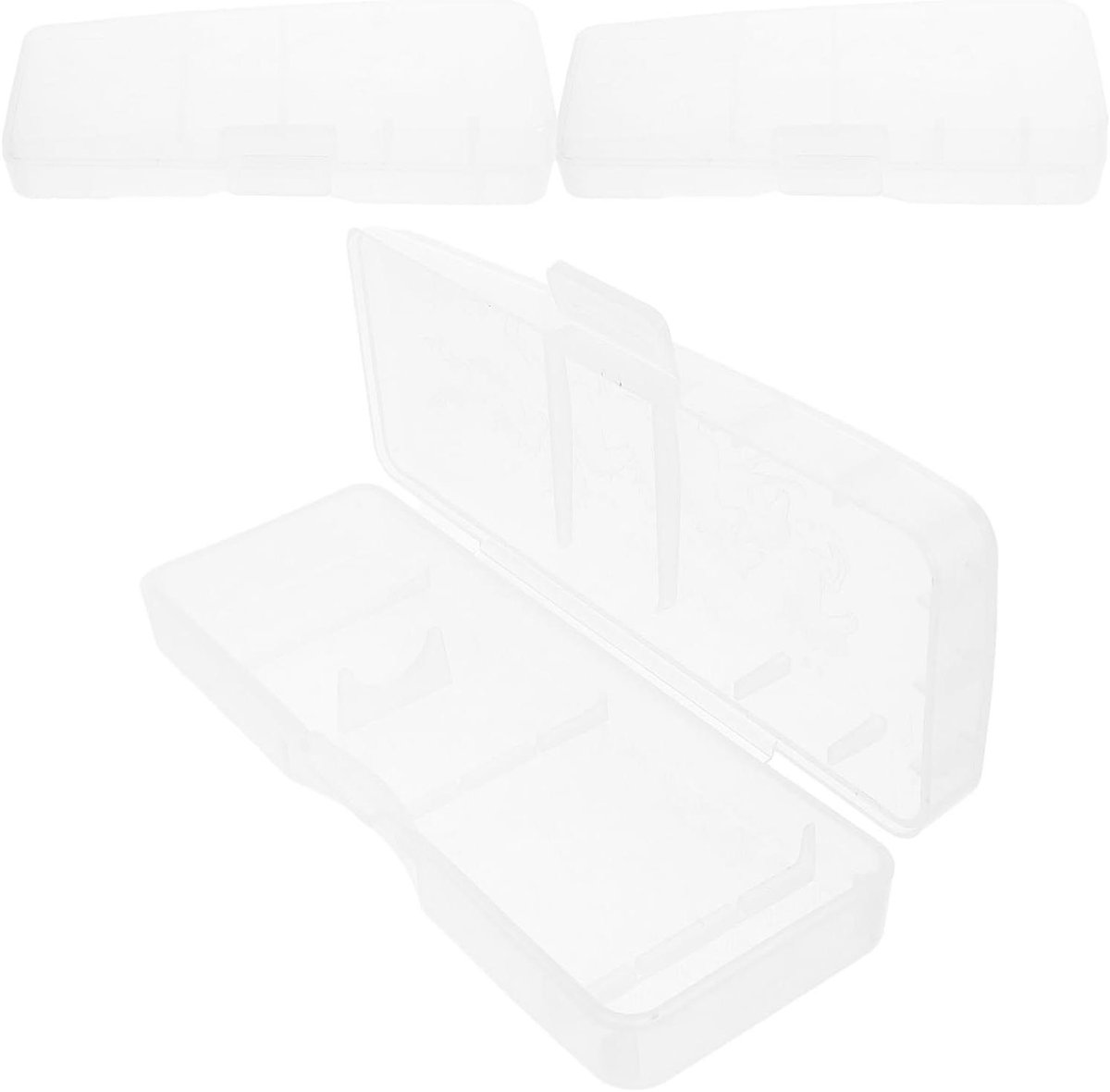 Scheermes Houder - Scheergerei Opberger - Reis Organisatie - Slagvaste Bescherming - 14.5 cm - Transparant