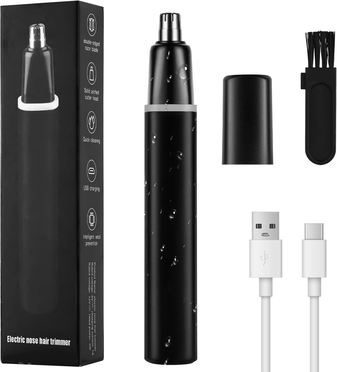 Neushaartrimmer Pijnloos - USB Oplaadbaar - Waterdicht - Eenvoudig te Reinigen - ShopVlot