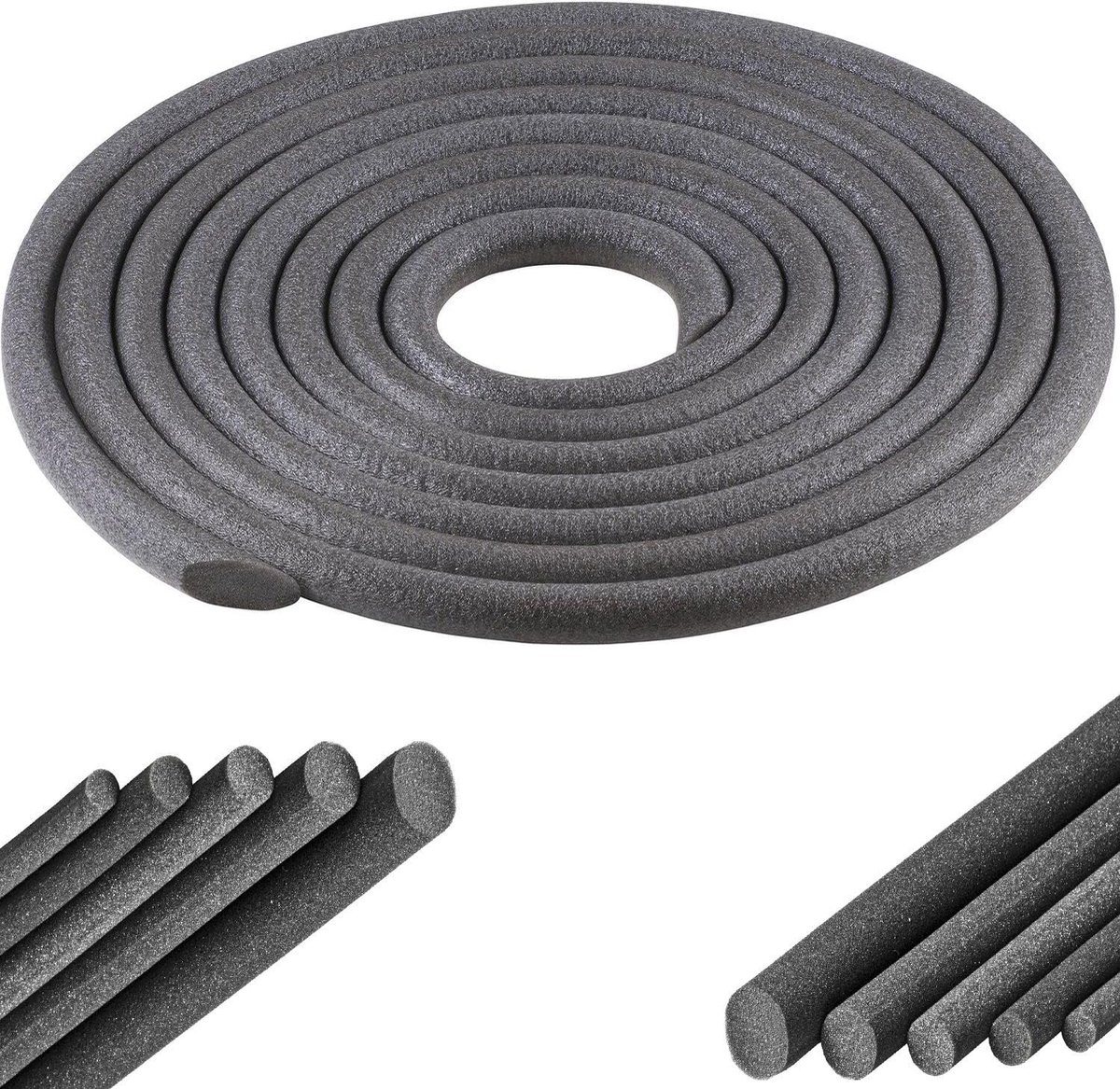 O-Ring Foam Geluidsisolatie 10mm x 3m - Waterdicht Polyethyleen - Voor Deur en Raam - ShopVlot