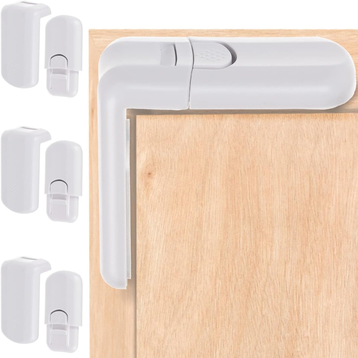 Kindveilige kastbeveiliging set - 4 stuks - voorkomt ongewenst openen - SnelShoppen