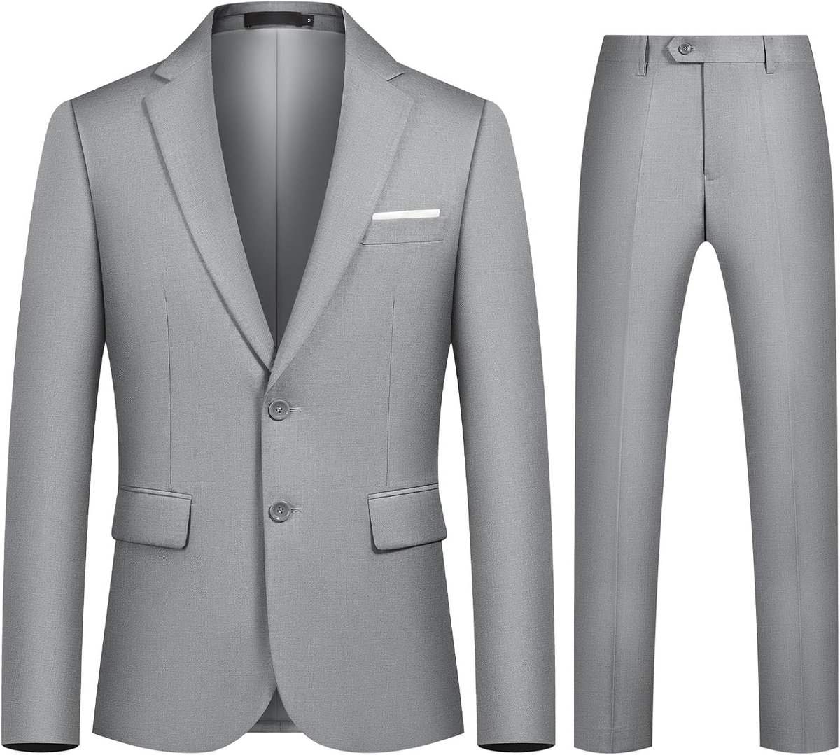 2-delig herenpak slim fit pak business herenpak bruiloft 2-delig colbert broek formeel dinerpak