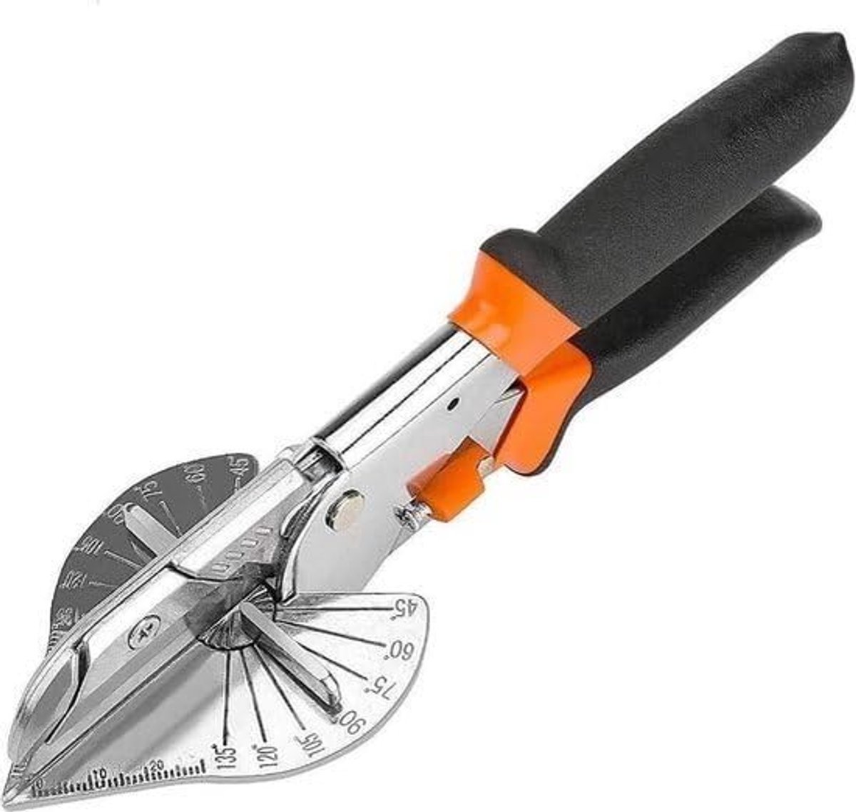 Skirting Scissors 45–135° - Voor hout, kunststof en PVC - Inclusief extra messen - Perfect voor afwerking - SnelShoppen