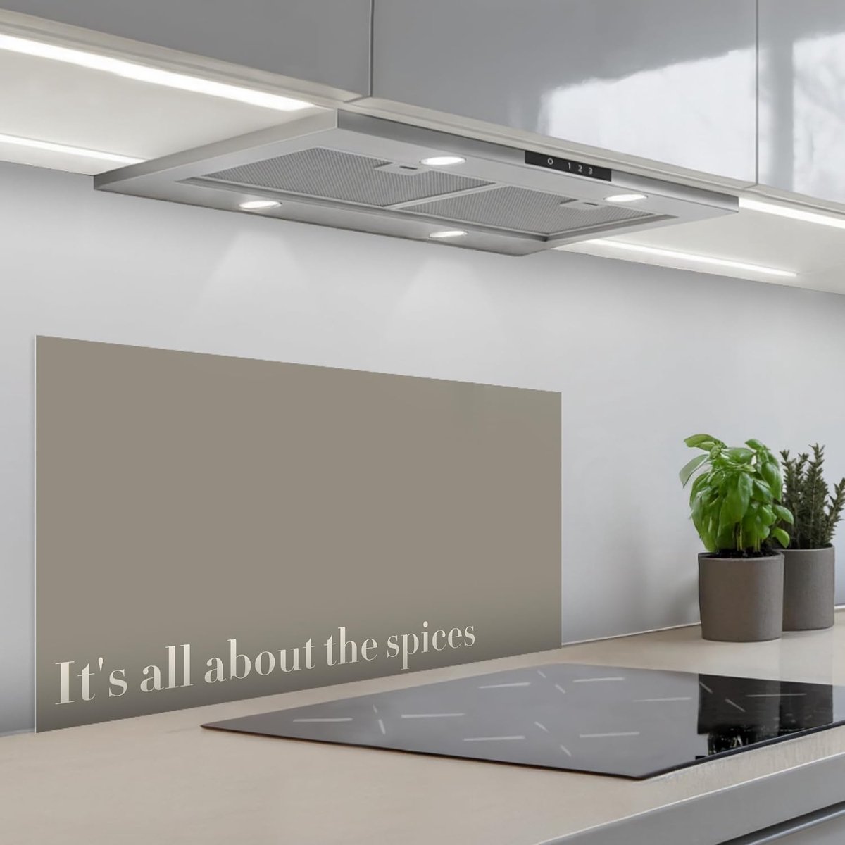 keukenachterwand 45x90 cm zelfklevend keuken decoratie accessories home kitchen spatscherm Quote - Kruiden