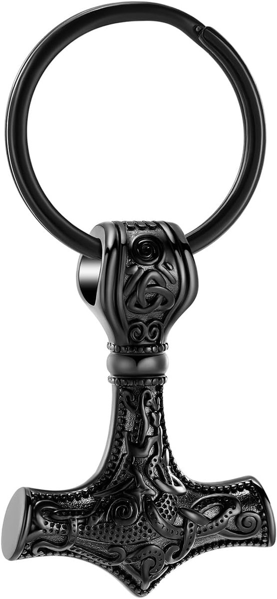Thor Hamer Crematie Sieraden voor As voor Vrouwen Mannen Roestvrij Staal Keltische Knoop Urn Ketting Hanger voor Ashes Houder Keepsake