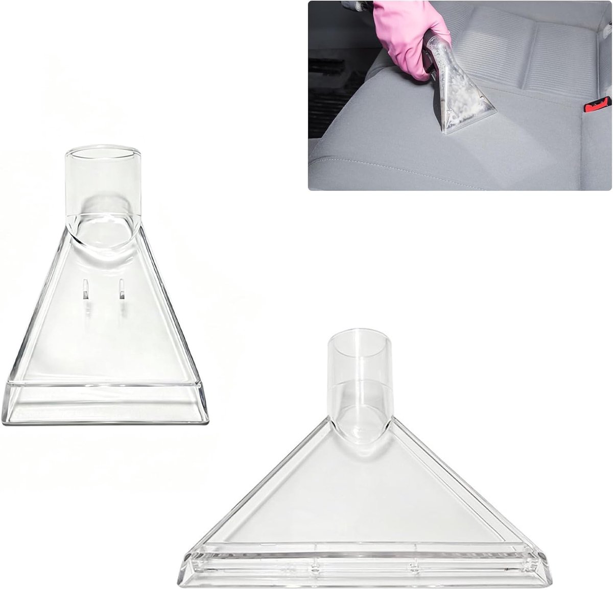 Spray nozzle set van 2 - verschillende maten - duurzame kunststof - ideaal voor autobezit en meubels - ShopVlot