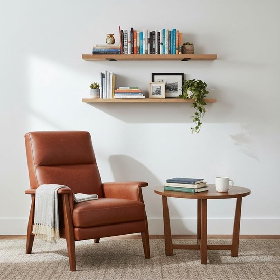 Plankhouder voor zware belasting, metaal, 20 cm, wandmontage, plankdrager voor wandmontage, zware lasten, wandhouder, 70 kg draagkracht, T-hoek, zwart, 4 stuks — afbeelding 3