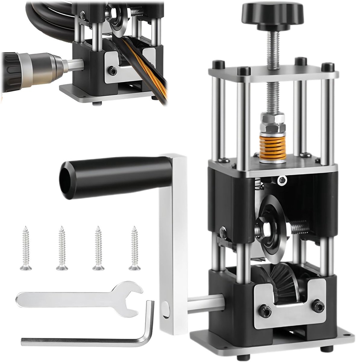 kabelstripper, koperen draadstripmachine, verstelbaar, 1-25 mm, handmatige elektrische kabeltang, koperen striptang voor het recycling van draden