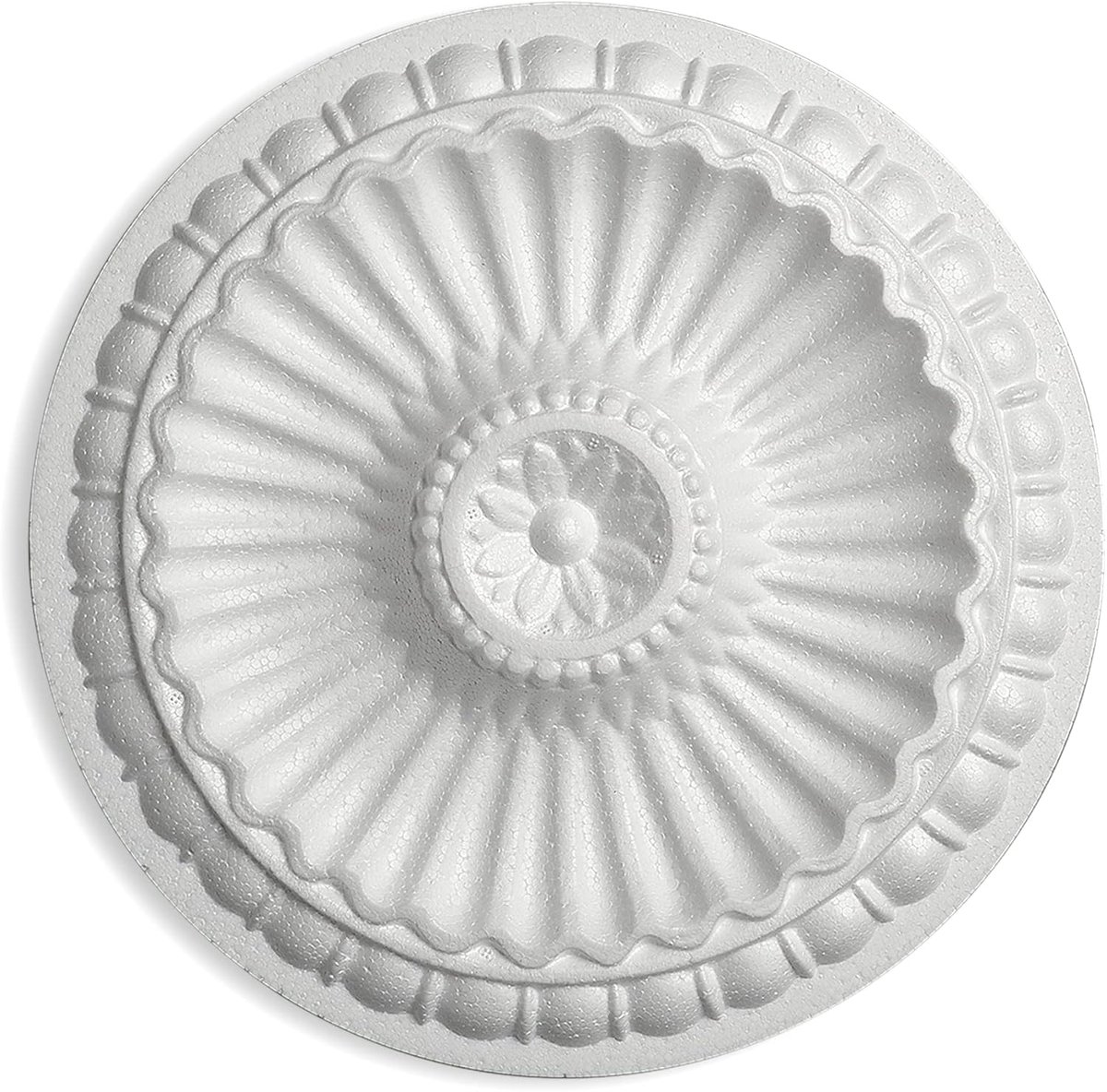 Desire Rozet Ø 28 cm - polystyreen - wit - 1 stuk