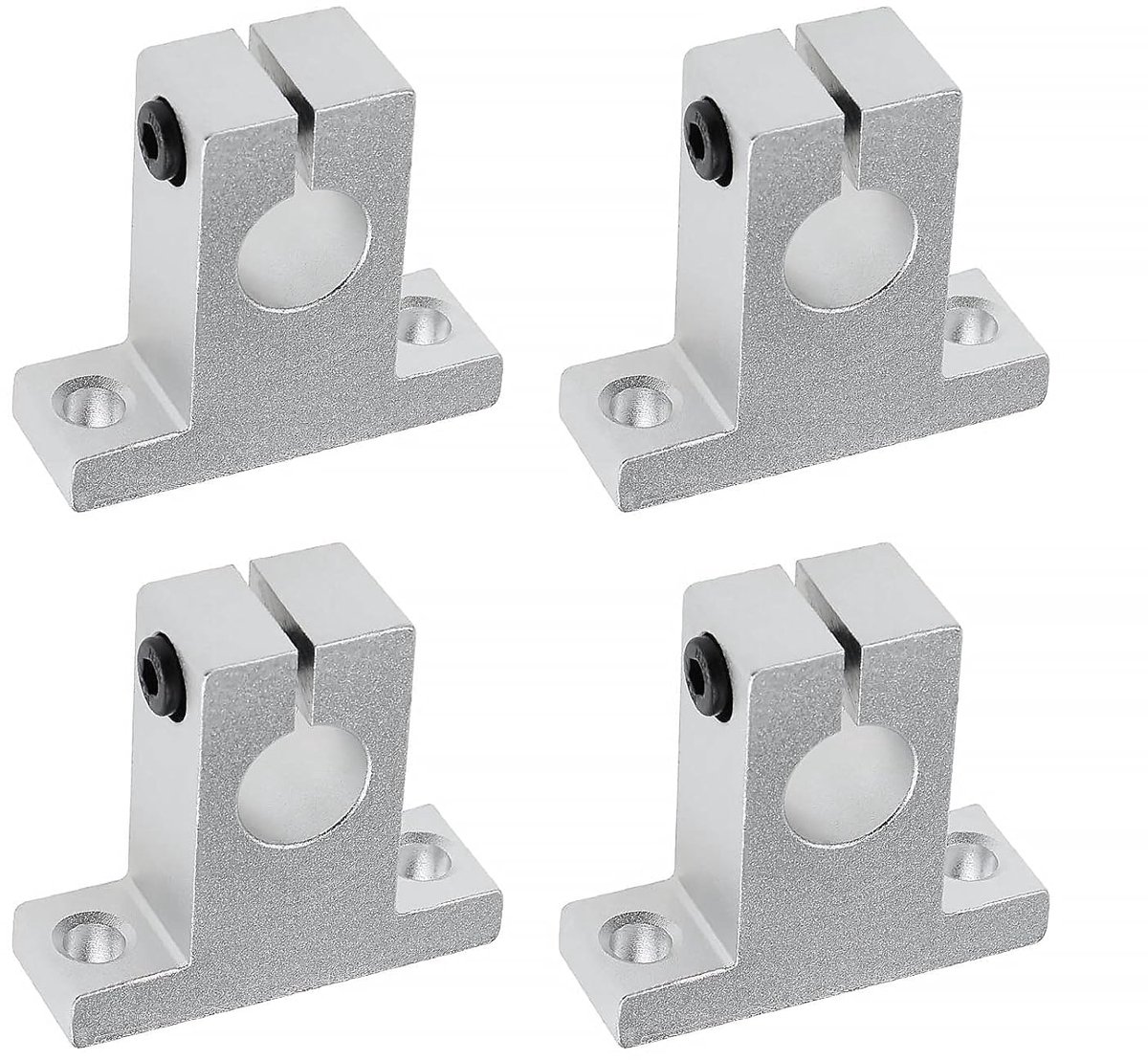 Lineaire ashouder 20 mm CNC lineaire beweging kogelgeleiders railhouder asgeleiding voor 3D-printers meerassige machine