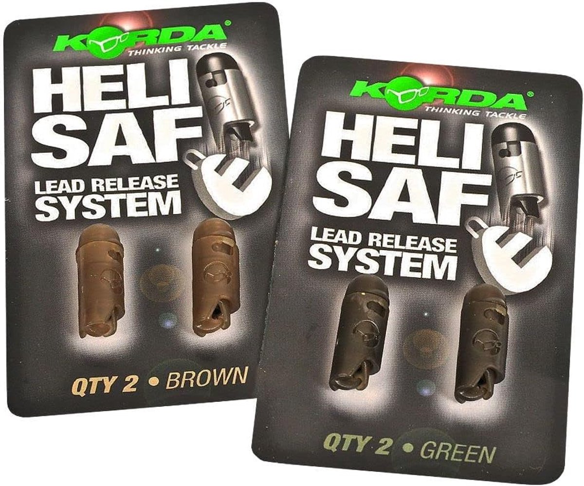 Helicopter rig clips - Korda Heli Safe - zonder klem - ideaal voor zware karpermontages - ShopVlot