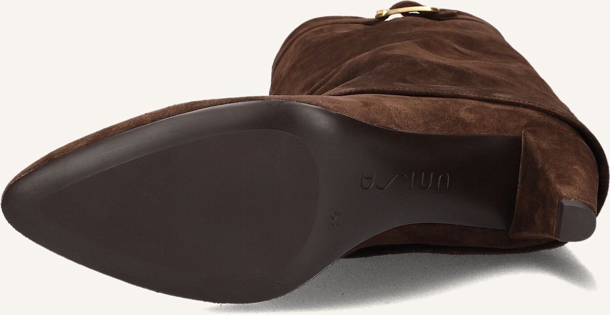 Unisa Lupin Laarzen - Suède - Dames - Bruin - Maat 39