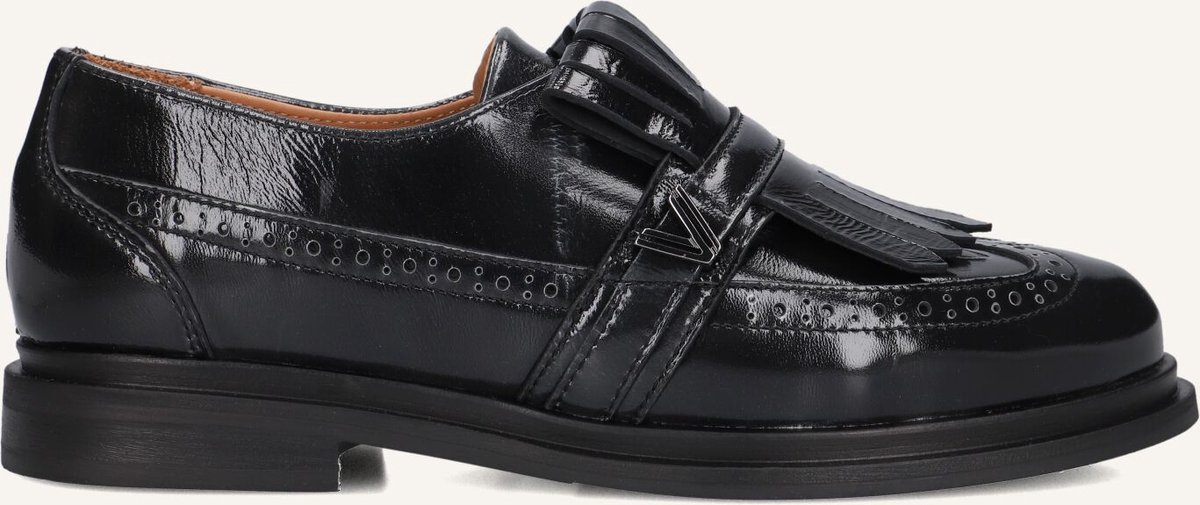 VIA VAI Fae Luca Loafers Dames - Instappers - Zwart - Maat 36