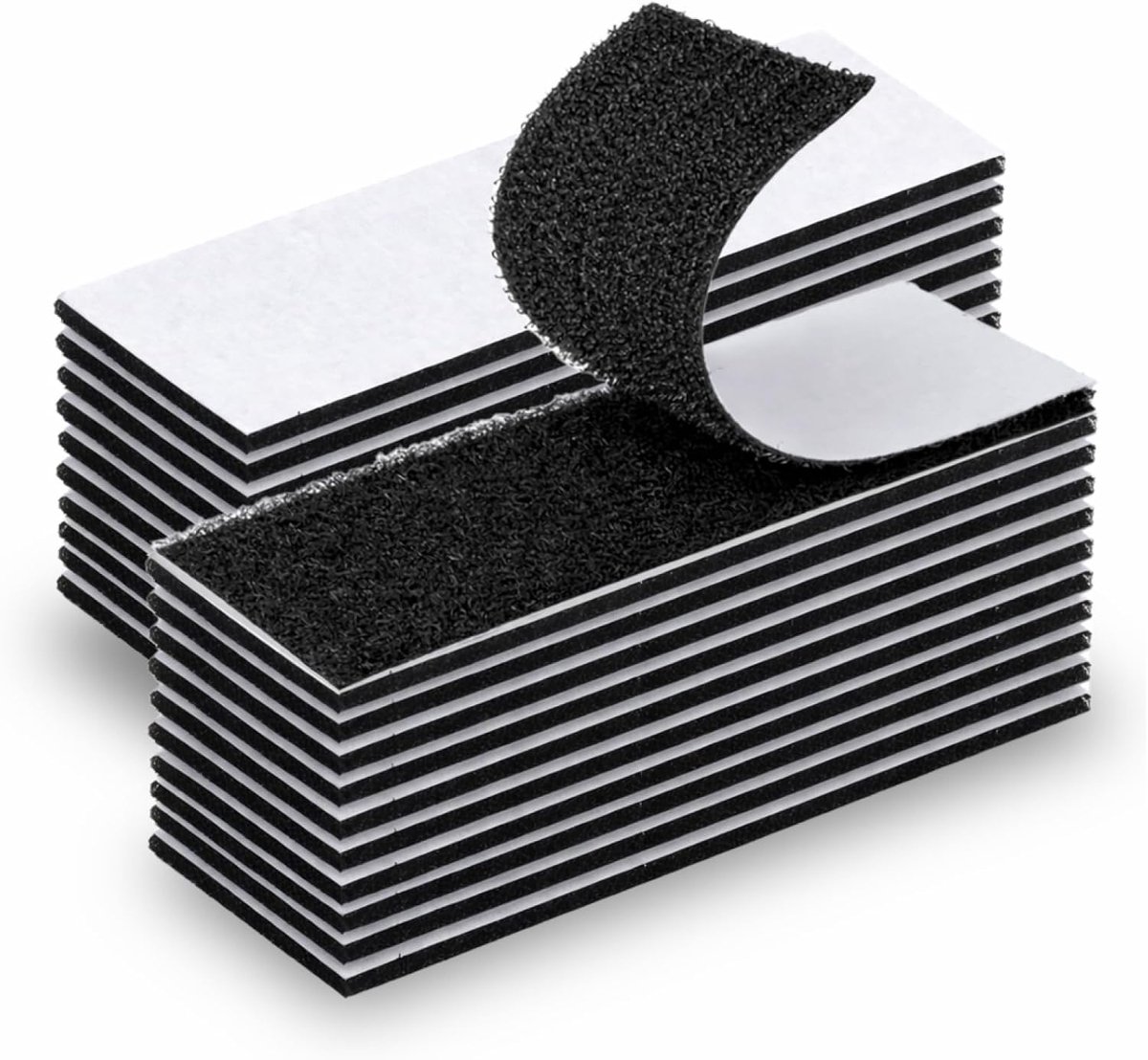 Klittenbandset 30 x 100 mm - zelfklevend - extra sterk - ideaal voor bevestiging - ShopVlot