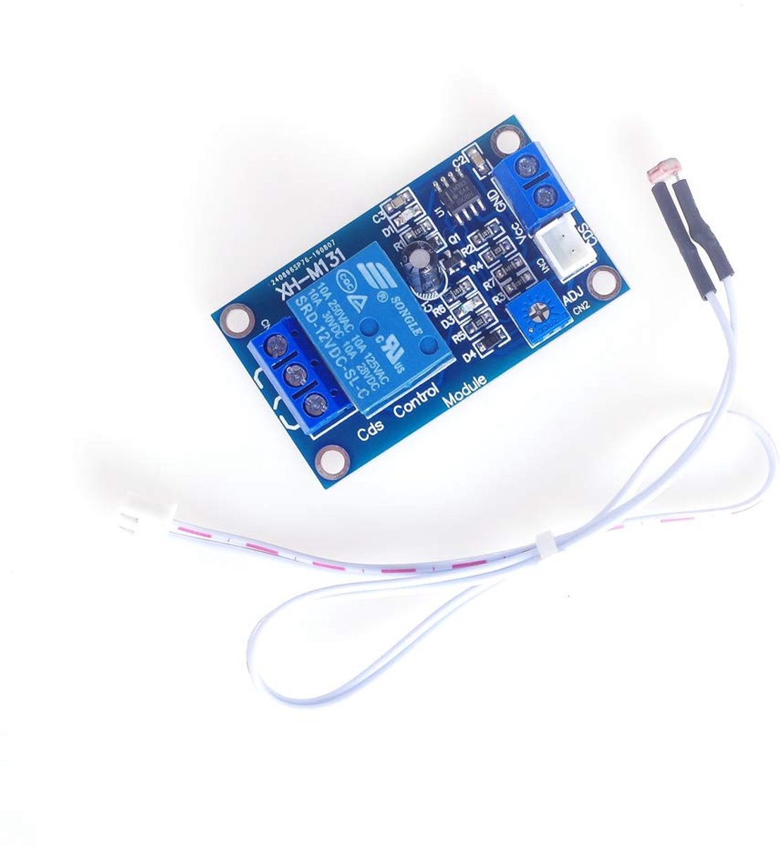 Photosensitieve weerstand module - 12V relais lichtschakelaar - instelbare helderheid - automatische verlichting - ShopVlot