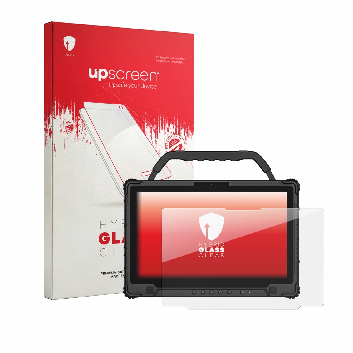 upscreen - Screenprotector voor Emdoor EM-I14M 14" - Folie Beschermfolie Beschermglas transparant