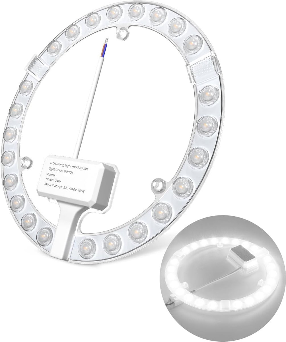 LED Module Conversiekit 24W - Retrofit Ring Module 19.4 cm - Magnetische Houder - ShopVlot