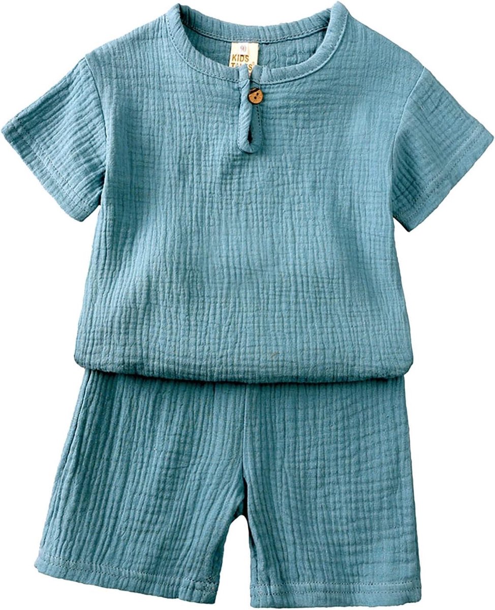 Kledingset voor kinderen voor jongens 2026 - Katoen linnen - Casual outfit - Perfect voor dagelijks gebruik - SnelShoppen