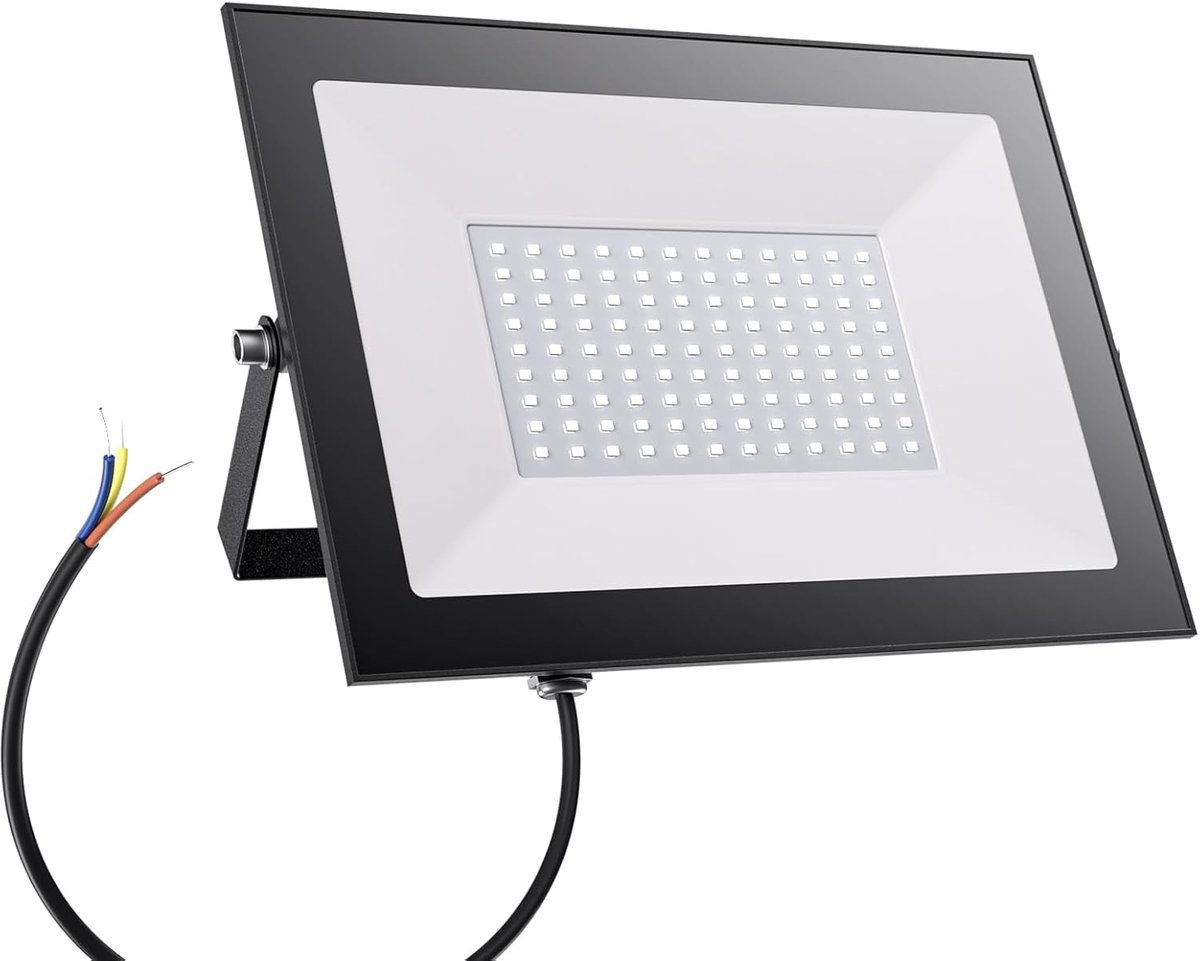 LED Buiten Spotlicht 100 W - Superhelder 10.000 Lumen - IP65 Waterdicht - Energiezuinig voor Tuinverlichting - ShopVlot