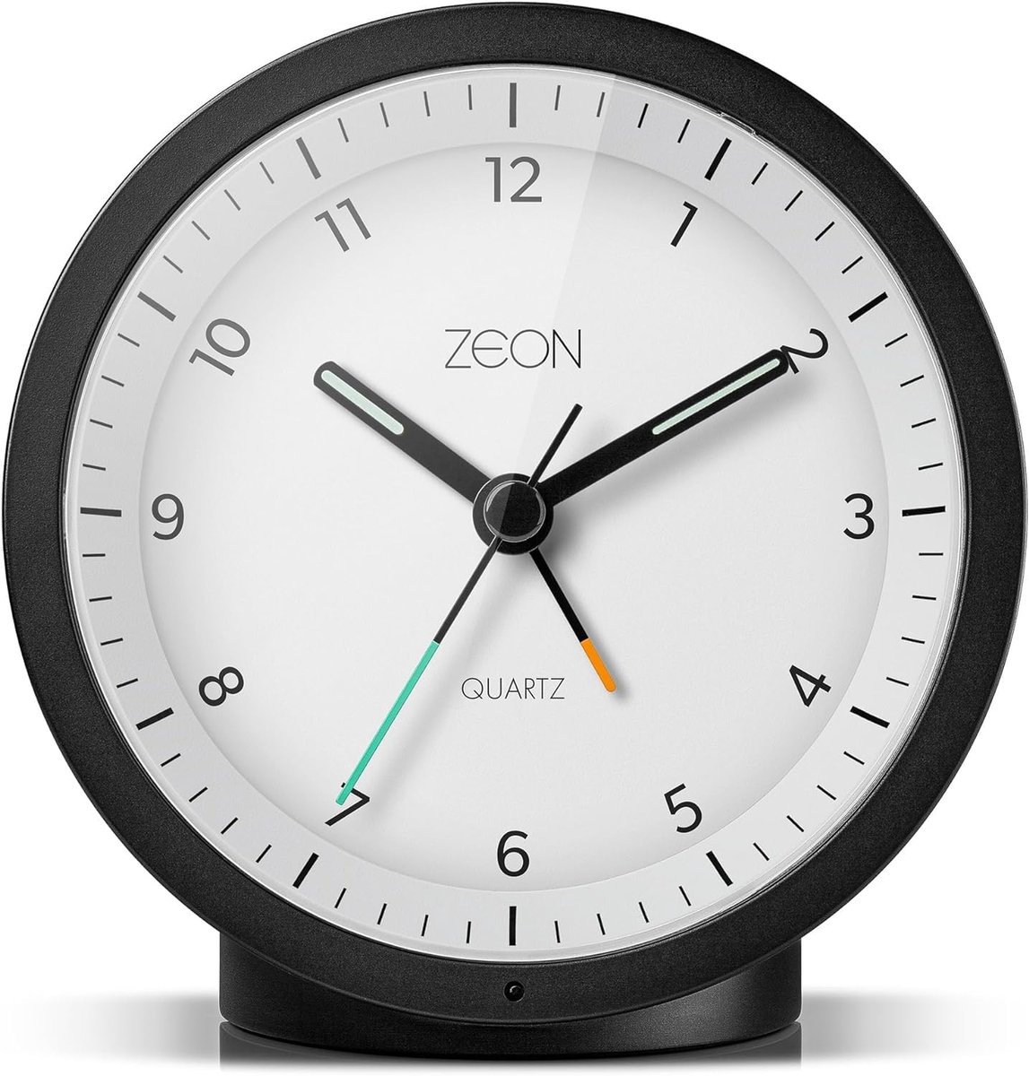 Analoge wekker met licht - stil ontwerp - snooze functie - perfect voor slaapkamer - ShopVlot