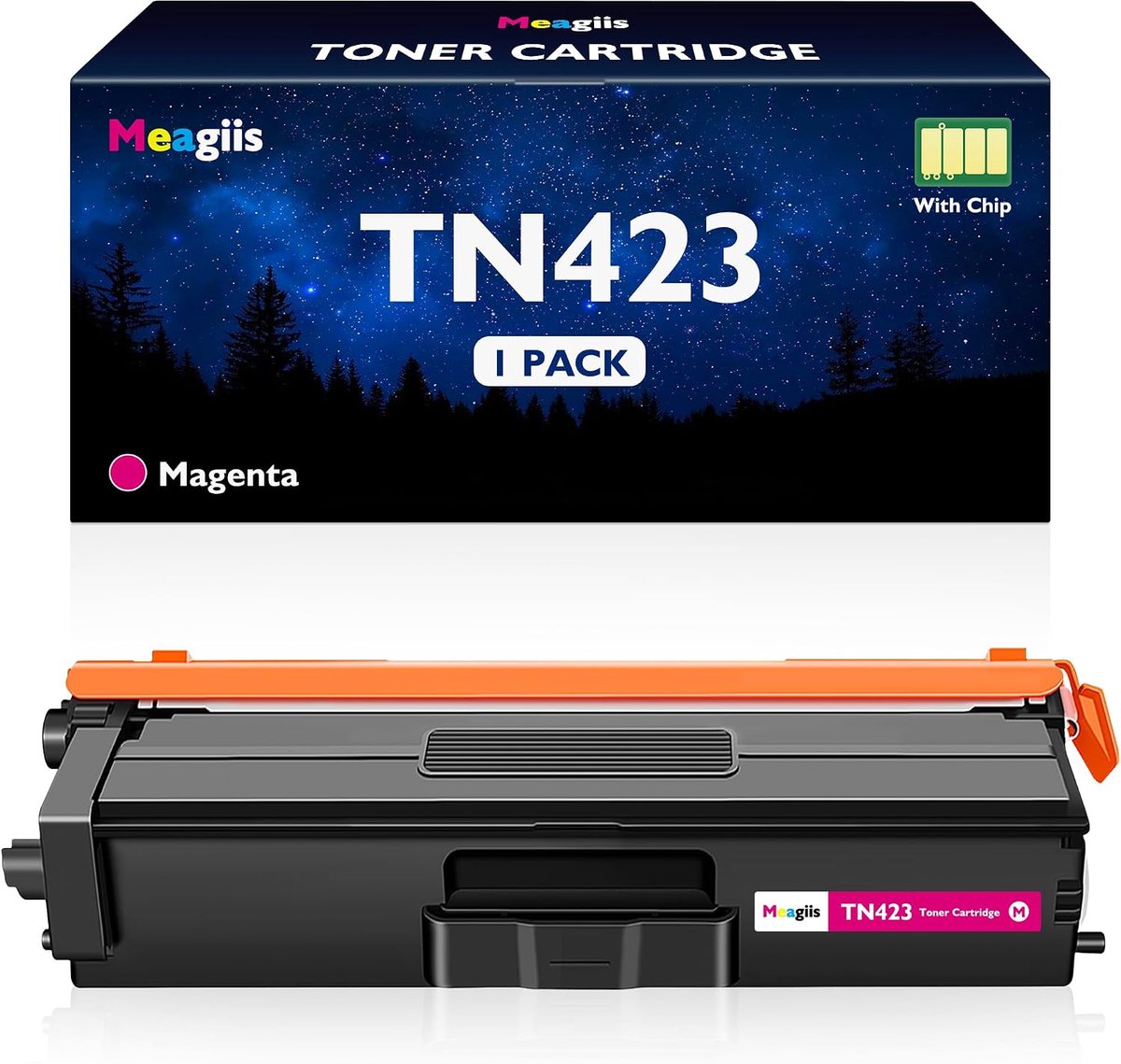 Toner cartridges TN423 Magenta - Geschikt voor Brother MFC-L8690CDW - Uitstekende printkwaliteit - ShopVlot