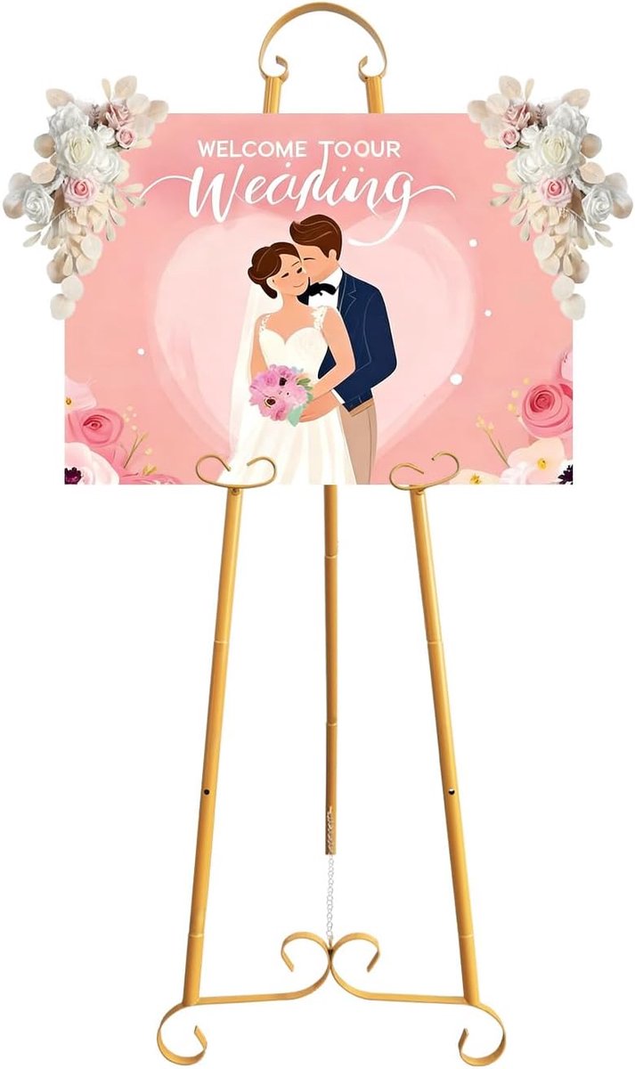 Tekenstandaard 160cm Verstelbaar - Tripod Vouwbaar - Stabiel en Compact - Ideaal voor Posters - ShopVlot