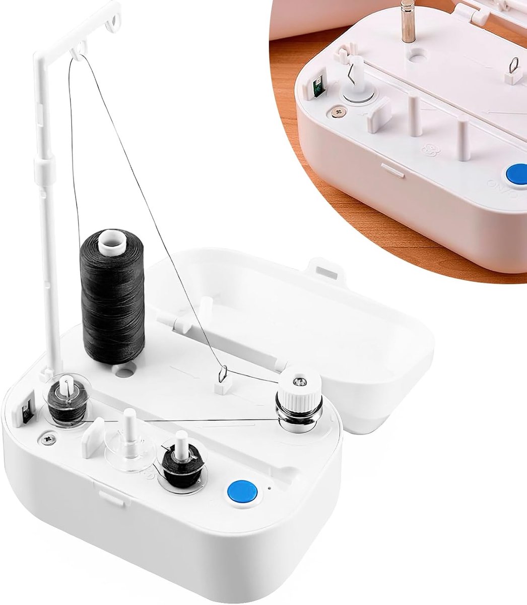 Elektrische spoelwinder - 7,2W met USB-C - Compact en draagbaar - Ideaal voor het wikkelen van draad - ShopVlot