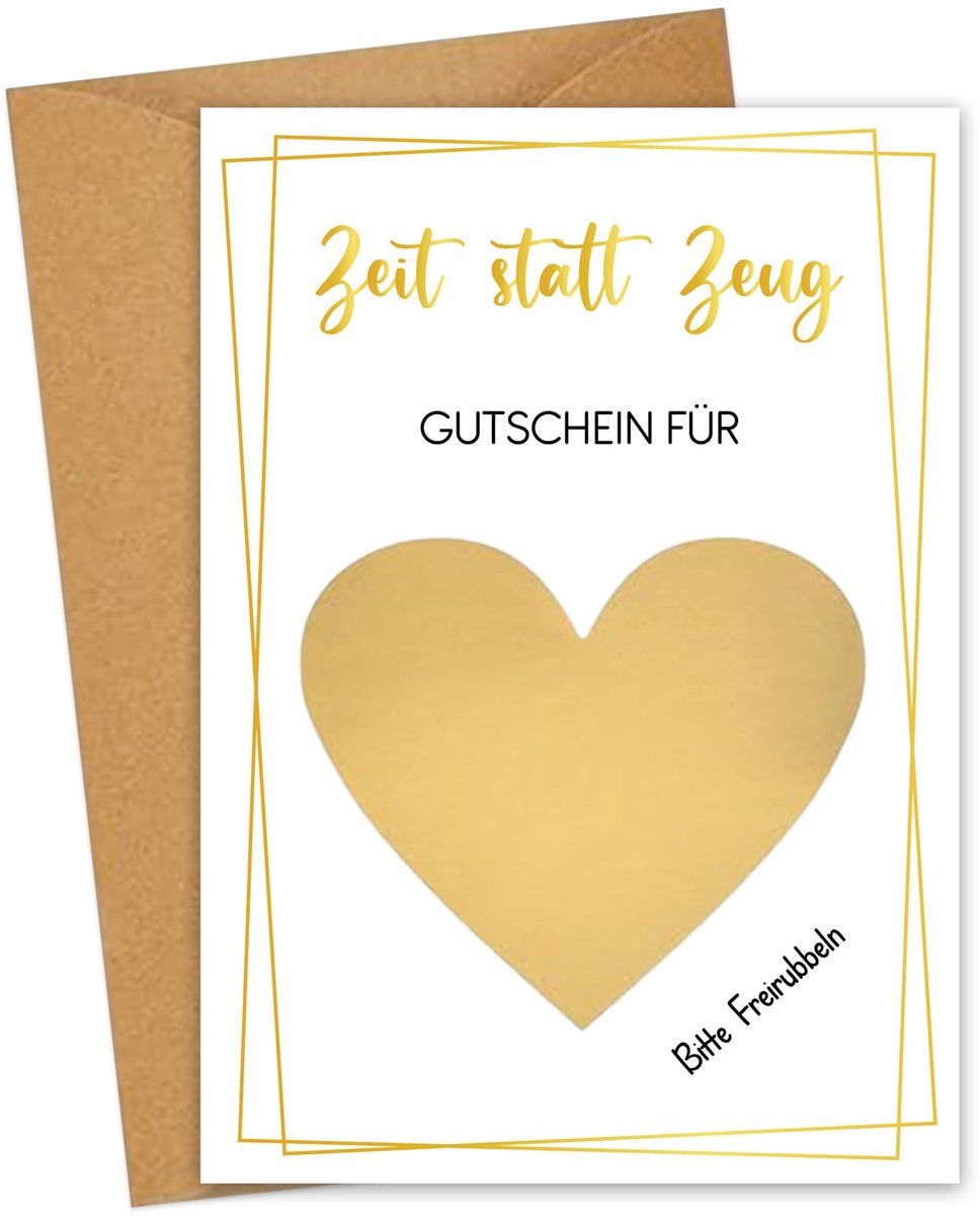 Cadeaubonnen om zelf in te vullen - krasstickers - tijd geven - uniek cadeau voor elke gelegenheid - SnelShoppen