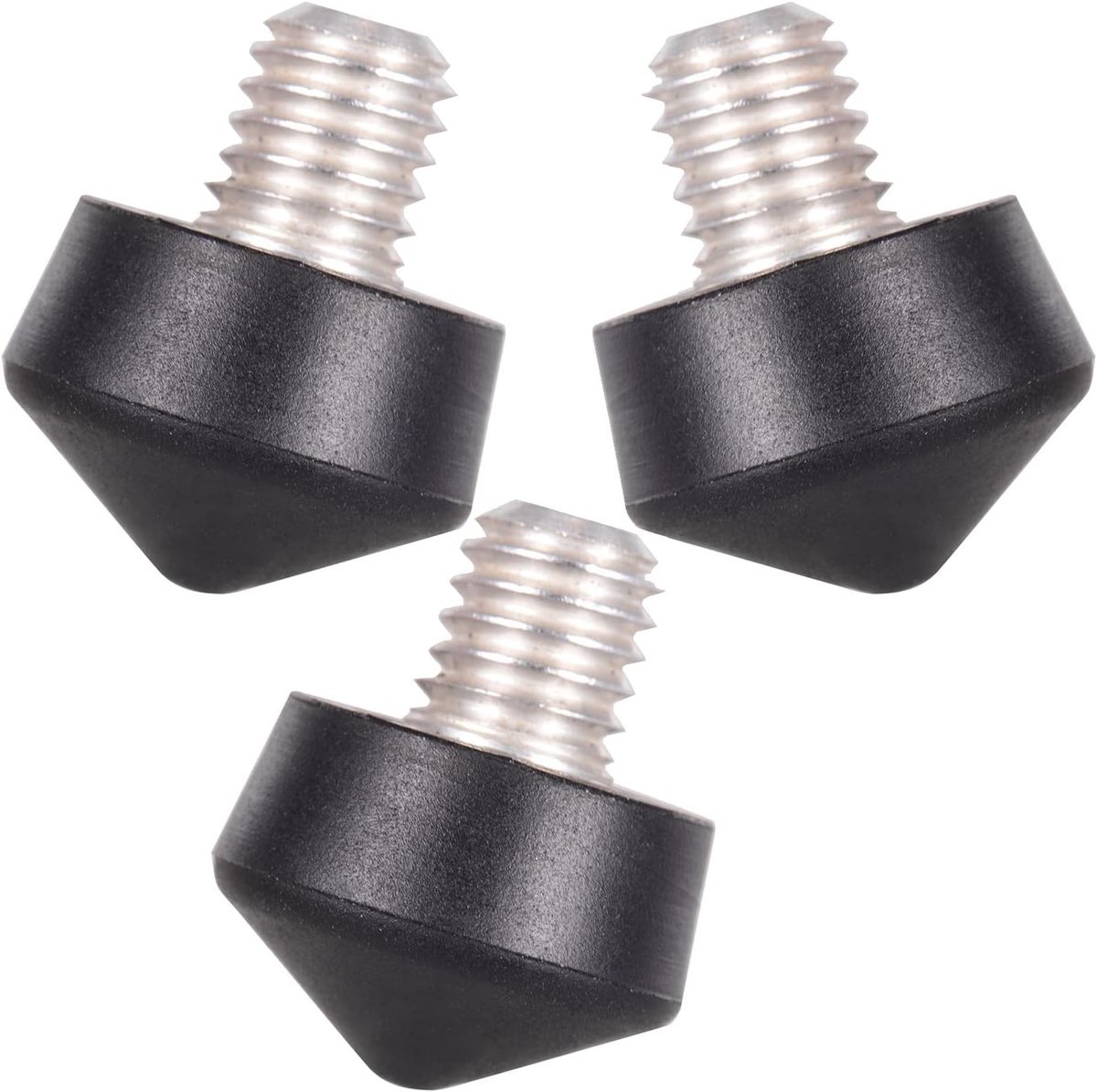 Pakket van 3 universele antislip 3/8 Inch statief monopod rubberen voet spikes voor Andoer Benro Gitzo Manfrotto statief monopod