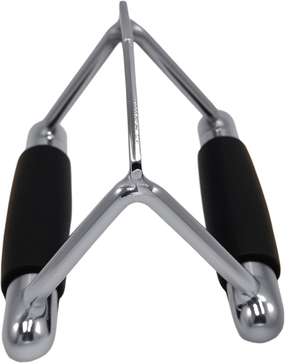 LAT Pull Down Bar Deluxe - Dubbele D Handgreep - Rotating V-vorm - Ideaal voor krachttraining - ShopVlot