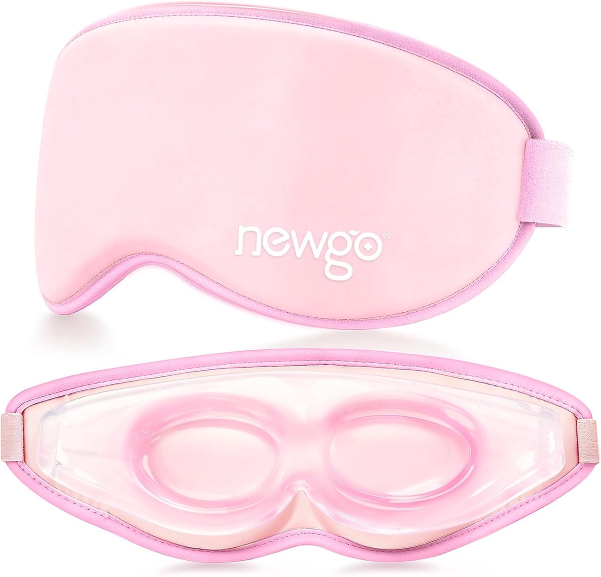 Oogmasker 3D-gel - zijdezachte stof - koel- en warmtemasker - verlichting bij migraine - ShopVlot