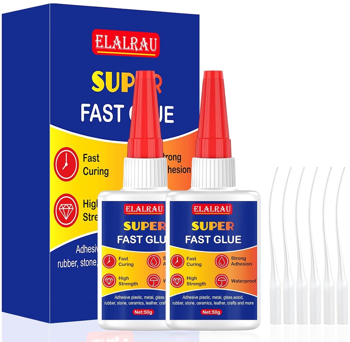 Superlijm 100 g - extra sterk - waterproof en hittebestendig - ideaal voor diverse materialen - ShopVlot
