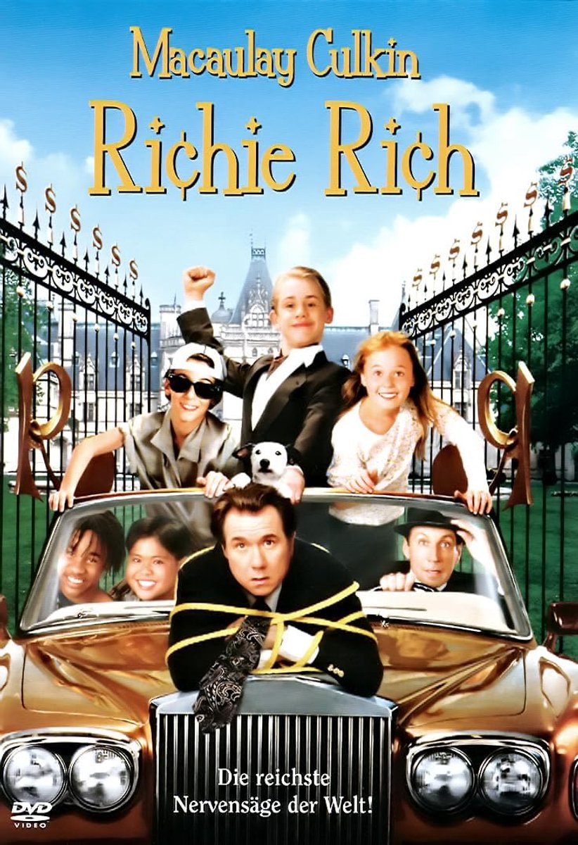 Richie Rich film - komedie - avontuur - voor het hele gezin - ShopVlot