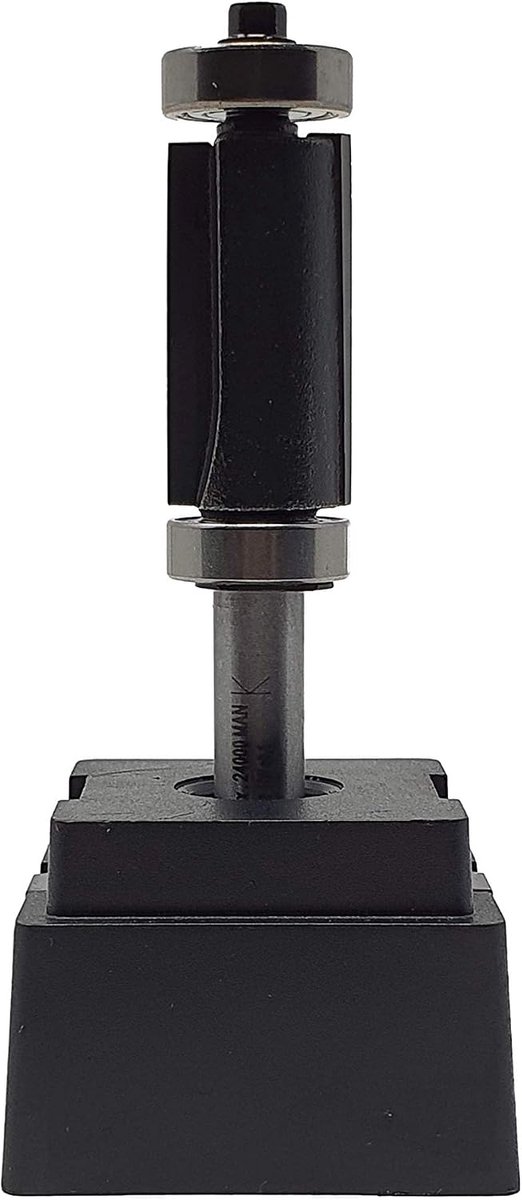 Houtfrezer dubbelzijdig Z=2 D=16 mm - HSS HM - Interchangeable kogellagers - Geschikt voor CNC en handfrezen - ShopVlot
