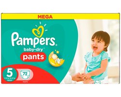 Dailygoods - 72 Stuks Babyluiers Maat 5 (12-18 kg) - Junior