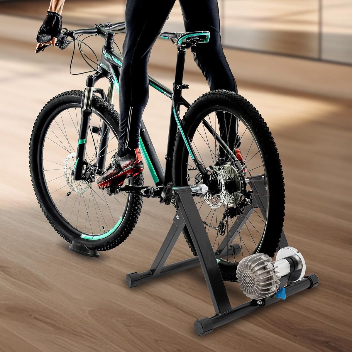 Stationaire Fietsstandaard voor Thuisgebruik - Trainingsstandaard voor Mountainbikes en Racefietsen
