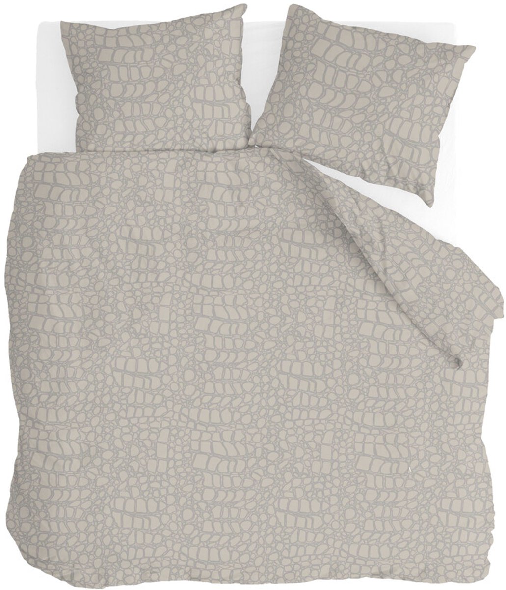 Byrklund Dekbedovertrek Kiki - 240x220 - 80% Polyester / 20% Katoen - Beige