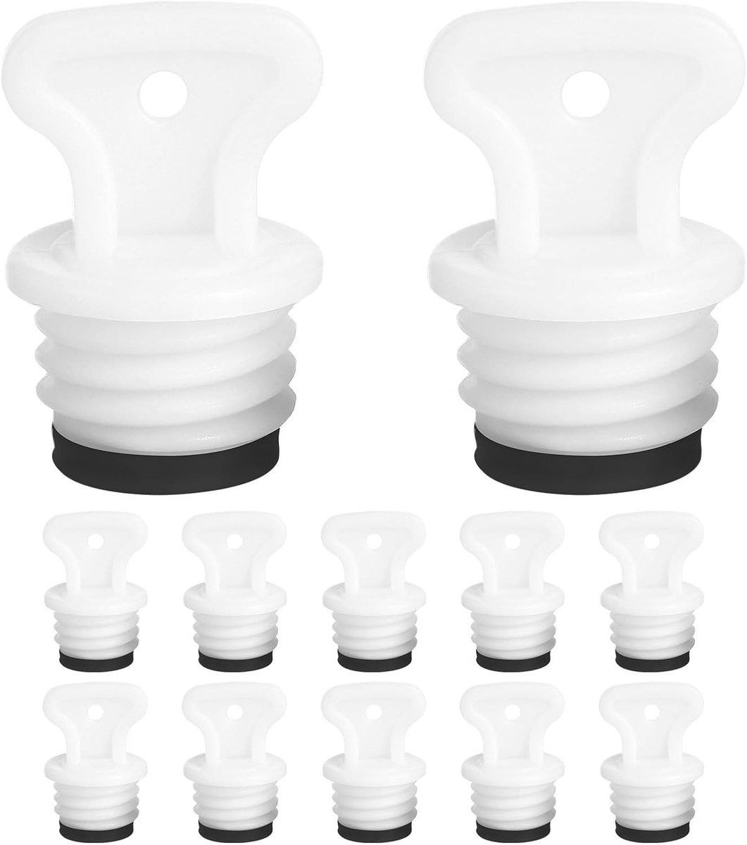 Kruikstop - Warmwaterkruik deksel - Warmte behouden - Lekvrije afsluiting - 35 cm - Wit