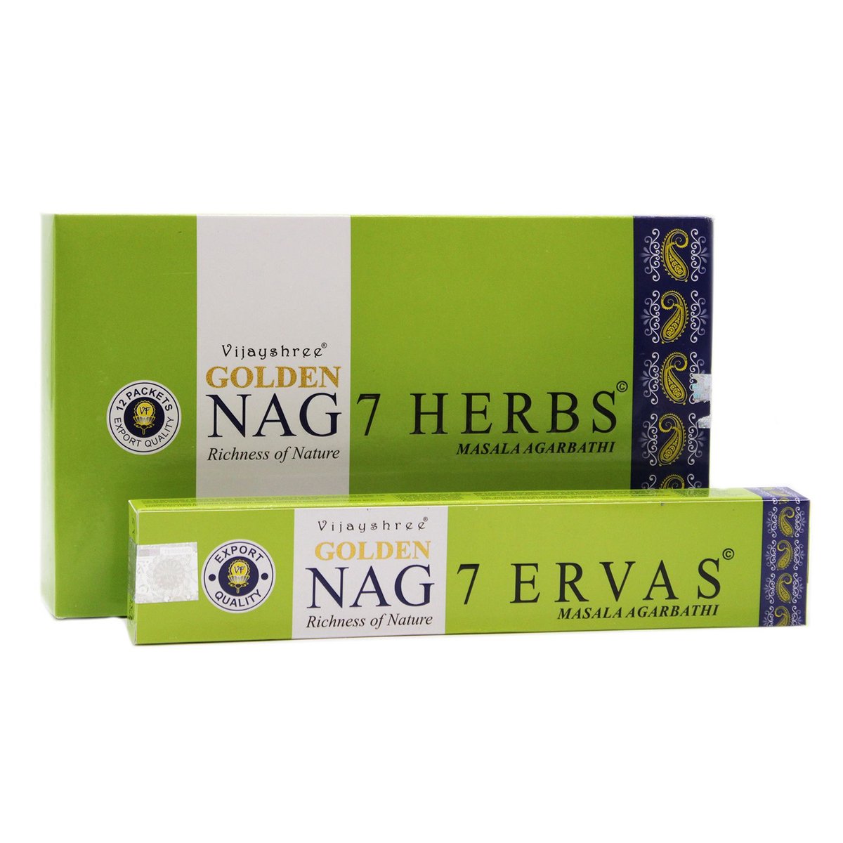 Golden Nag - Seven Herbs - 12 x 15gr doos