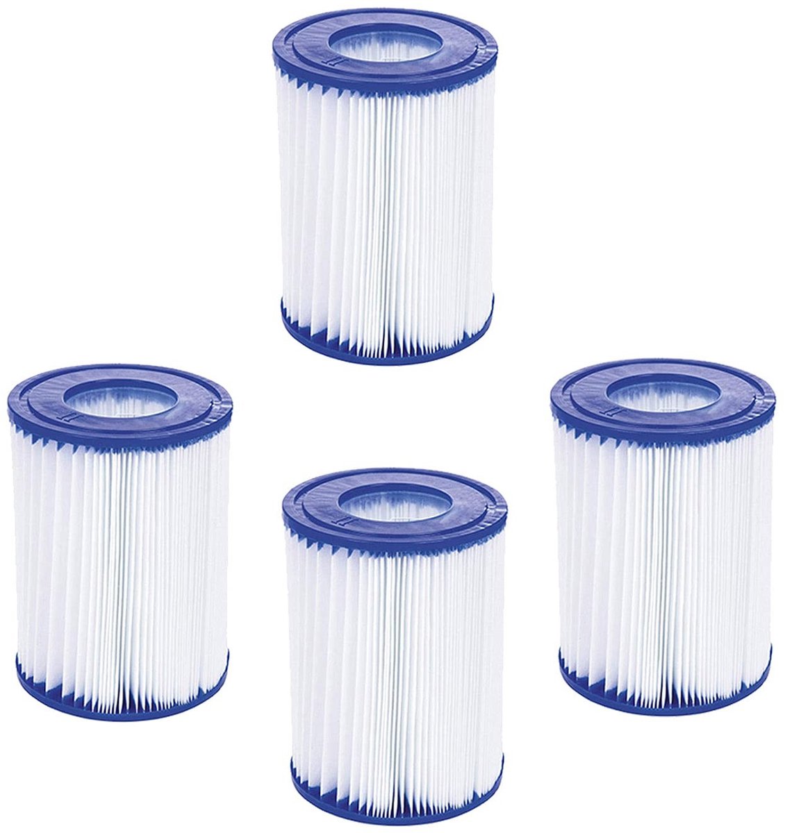 Dailygoods- Zwembadfilter 4 Pack - Vervangende Cartridge - Compatibel